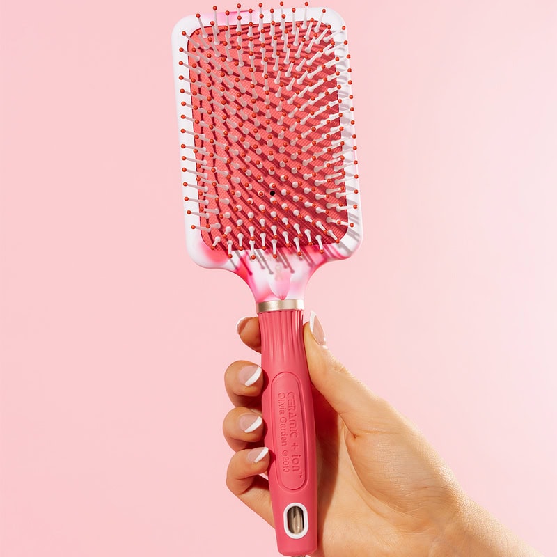 Olivia Garden Ceramic + Ion Thermal Breast Cancer Awareness 2025 Brush Collection - Image 8