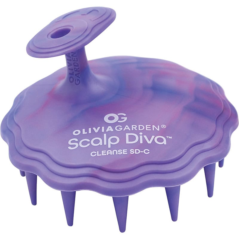 Olivia Garden Scalp Diva Brush Display: 9 Brushes & Stand - Image 6