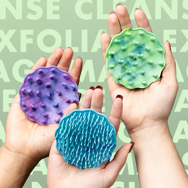 Olivia Garden Scalp Diva Brush Display: 9 Brushes & Stand - Image 10